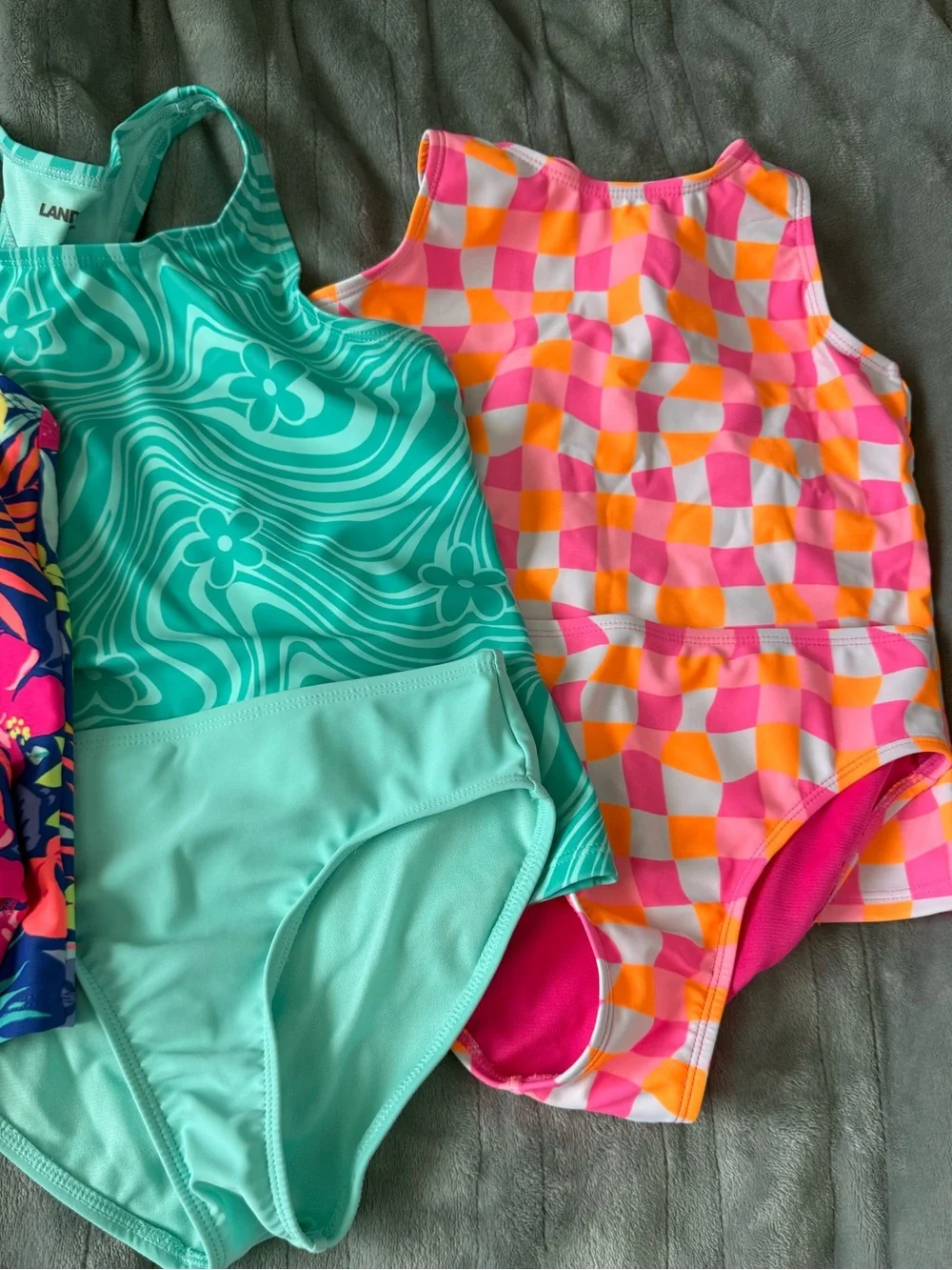 Lands' End Girls' Tankini and Bottom Sets